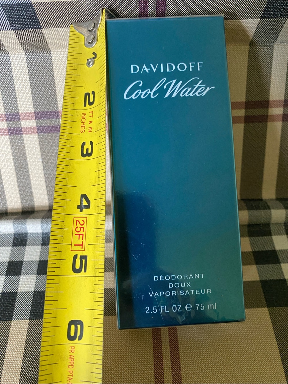 Davidoff Cool Water Mild Deodorant Natural Spray 75 MLSealed Not Returnable